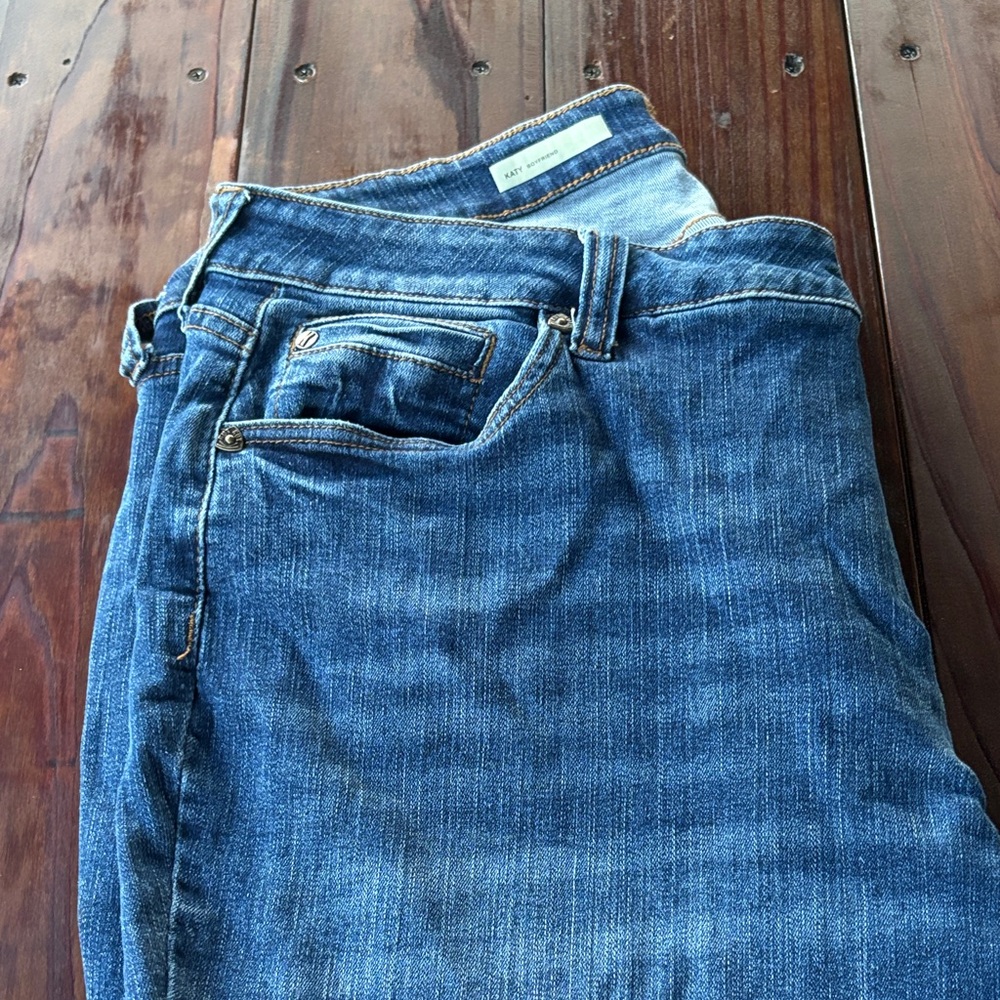 Kut from the Kloth Blue Boyfriend Jeans